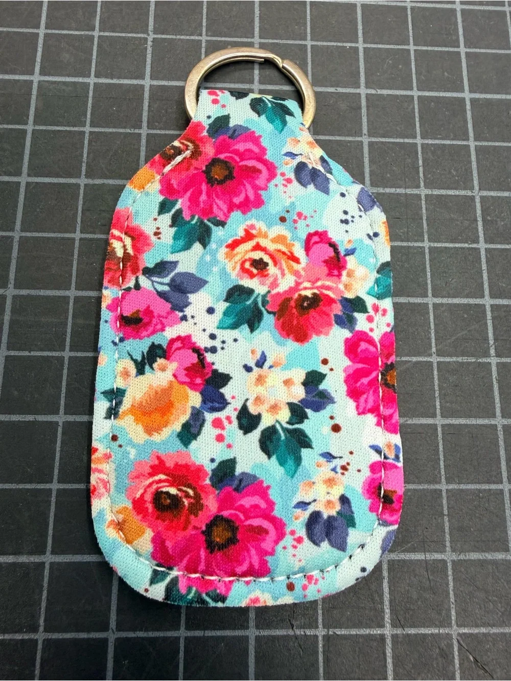 NWOT SET OF 4 Lip Balm Keychain Holder, Leopard, Tie Dye, Floral, Teacher gift